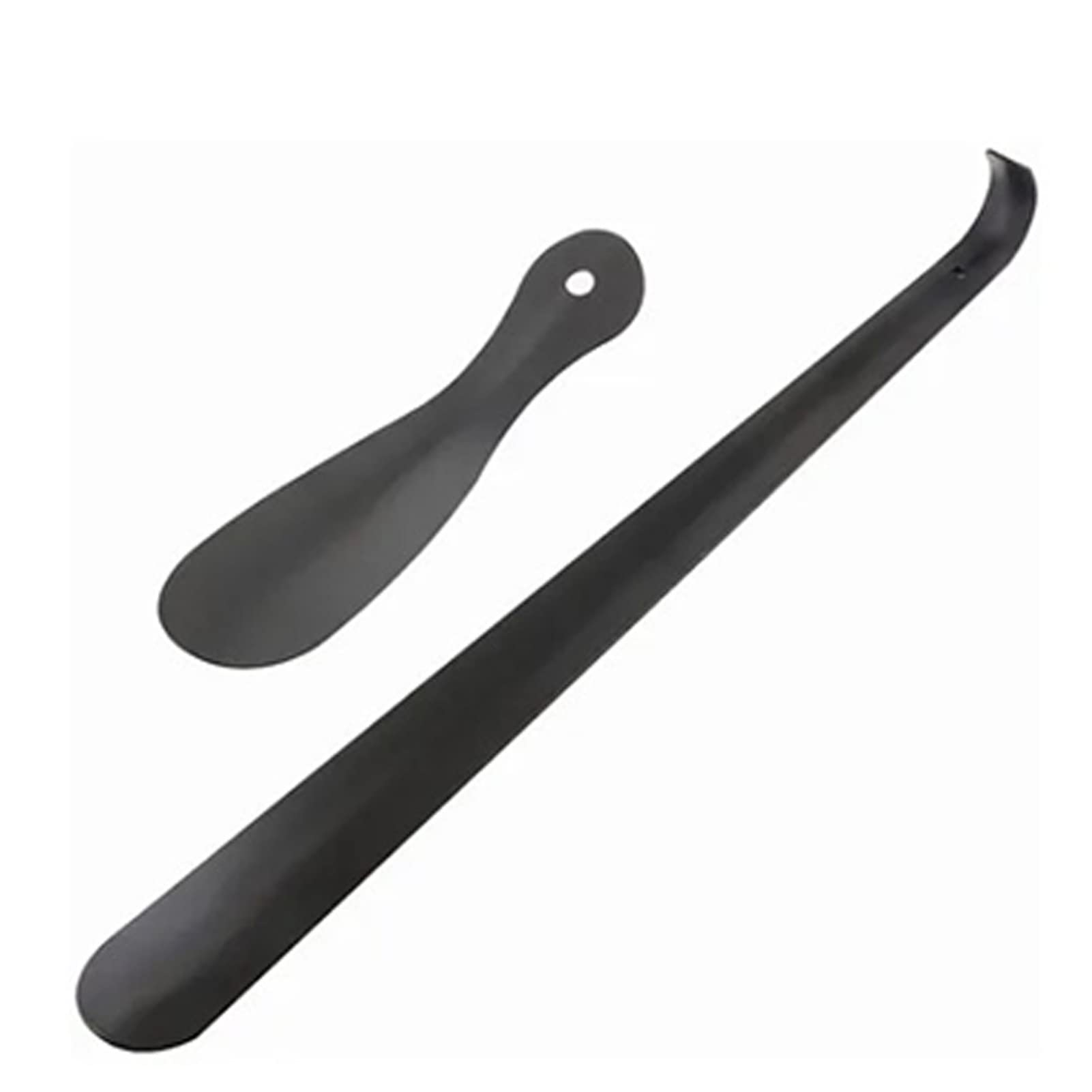Deosdum 2 PCS Long Handled Shoe Horn,Anti Bending Stainless Steel Shoehorn for Seniors Pregnant Women