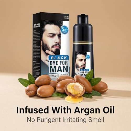 Tinte para Barba Instantáneo a Base de Plantas Negro Natural 200ml miniatura 6