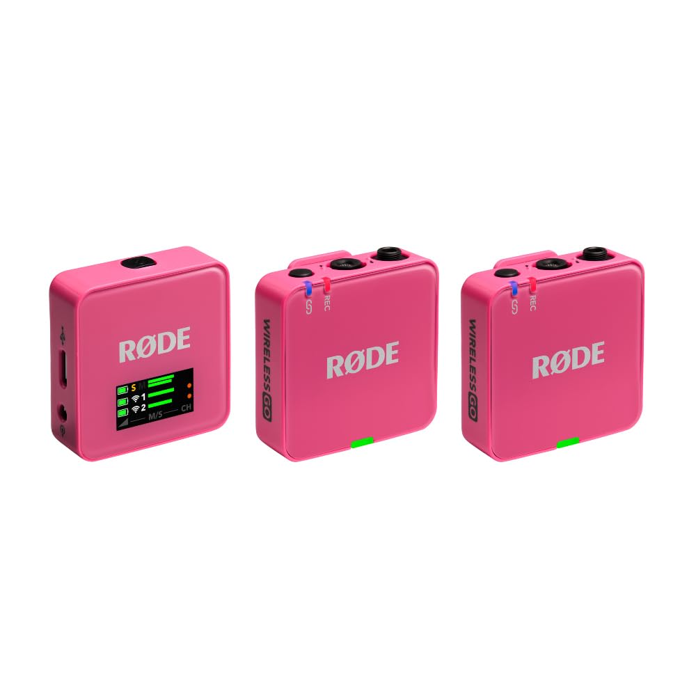 Amazon.com: Rode Wireless GO (Gen 3) Compact Wireless Microphone