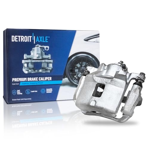 Image of Detroit Axle - Front Left Brake Caliper for Chevrolet Cobalt Pontiac G5