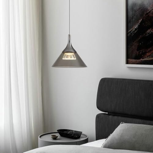 Lampe suspendue chic avec structure en aluminium de haute finition