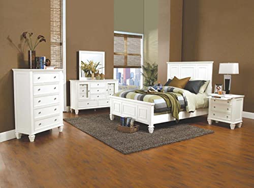 Coaster Sandy Beach 5-Drawer Chest White #TOP2
