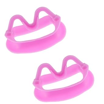 Silicone Mouth Opener, Dental Cheek Retractor 2, Pink