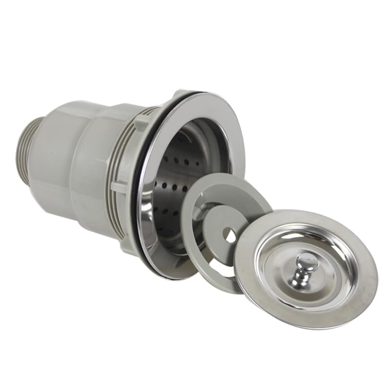 Colador para fregadero de acero inoxidable 4.5 pulgadas miniatura 3