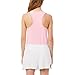 Lacoste Women's Sport Slim Fit Tank Top, Flamingo, 4