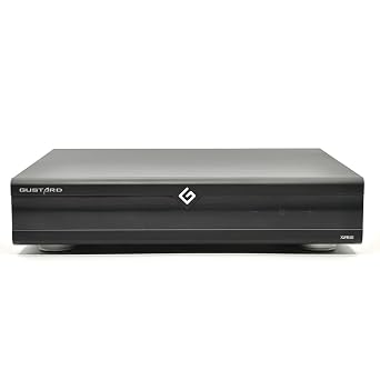 Gustard DAC-X26III DAC Network Streaming Decoder Double ES9039SPRO DSD512 PCM768 MQA with Remote Control Black