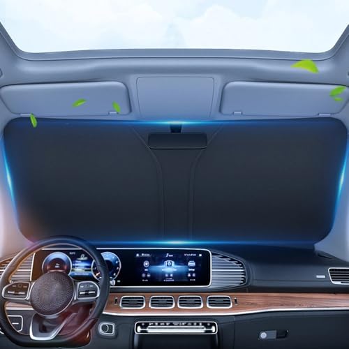 Parasol para parabrisas coche bloquea los rayos UV con reflector solar de alta densidad 3