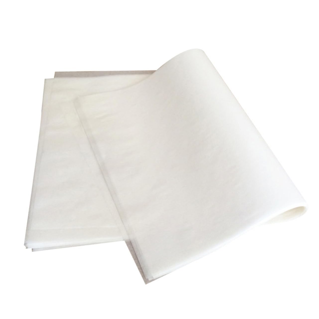 Carta da Forno Antiaderente in Carta Oleata al Silicone, 50 Fogli, Resistente alle Alte Temperature, per Barbecue e Campeggio