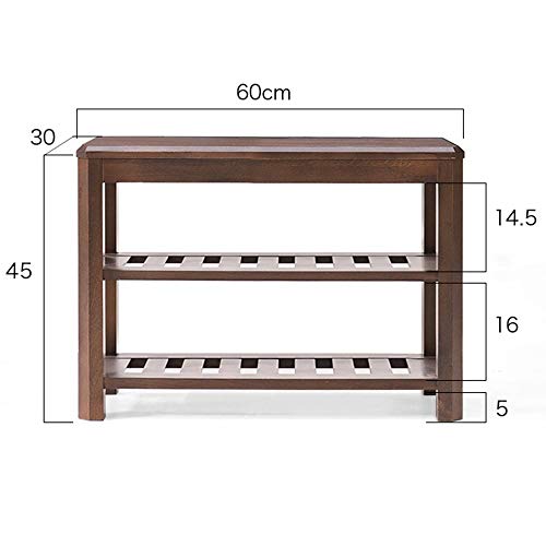 Étagère à chaussures avec banc de rangement robuste supportant 150 kg - 3