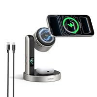 UGREEN – UGREEN MagFlow Pro 25W Qi2 2-in-1 magnetische Ladestation mi