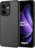 LAYJOY 対応 OPPO Reno13 A ケース【米軍MIL規格】黄変防止 耐衝撃 指紋防止 滑り止め ストラップホール付き PC背面TPUバンパー オッポリノ 13A カバー （つや消しブラック）