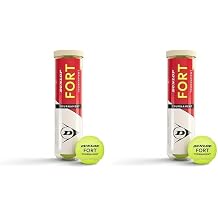 Dunlop Fort Tournament Tennis Ball for Sand Hard Court and Lawn