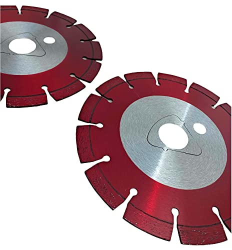 Soff-Cut 6" Early Entry Green Concrete Cutting Diamond Blade Compatible With Husqvarna And More -2Pk #TOP1