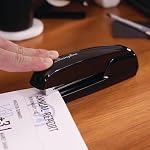 Swingline Durable 646 Desk Stapler, 25-Sheet Capacity, Anvil Rotates, Black (7471164601)