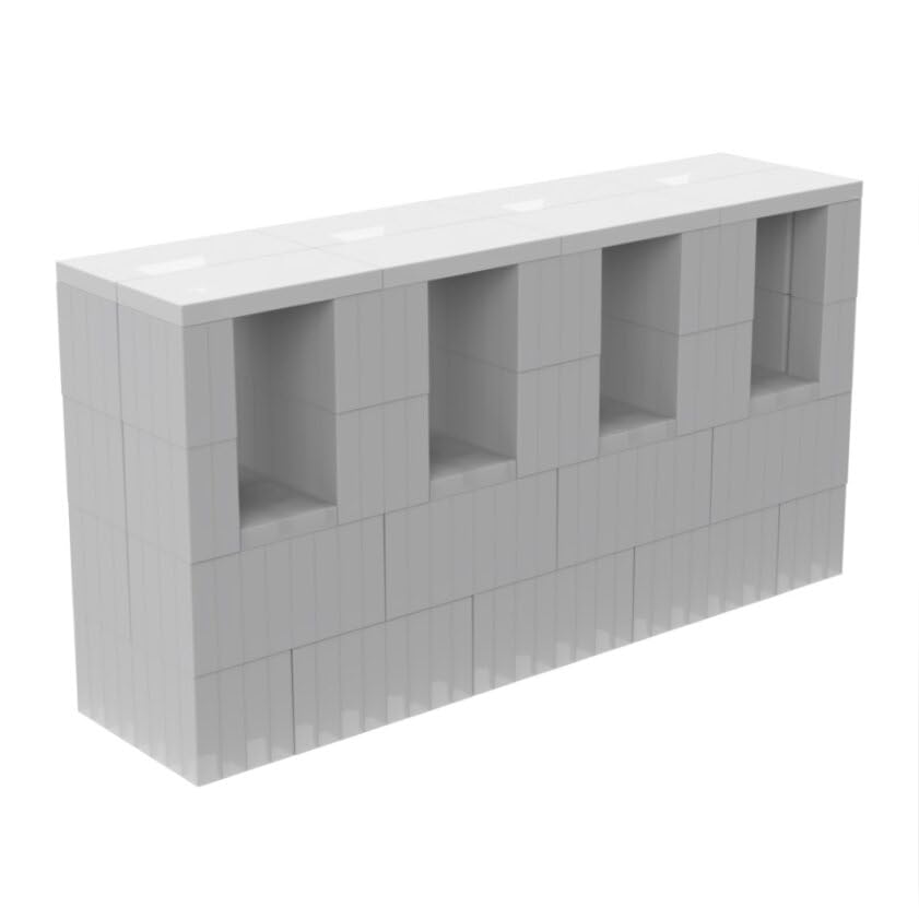 EverBlock4' TV Stand and Console Kit - Translucent