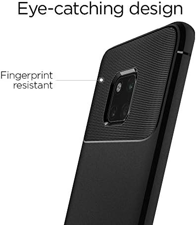 Spigen Rugged Armor Case Compatible with Huawei Mate 20 Pro - Matte Black