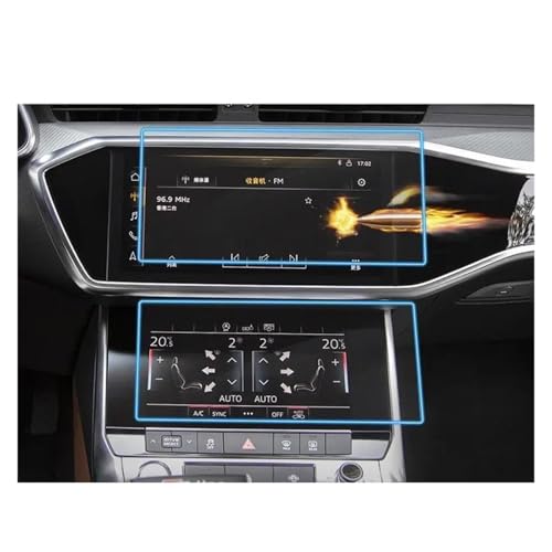 Film de protection Audi A7 pour protéger le double écran tactile GPS
