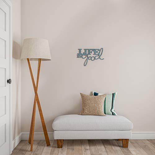 Lavish Home Metal Cutout-Life is Good Wall Sign-3D Word Art Home Accent Decor-Perfect for Modern Rustic or Vintage Farmhouse Style by Lavish Home - Image 4
