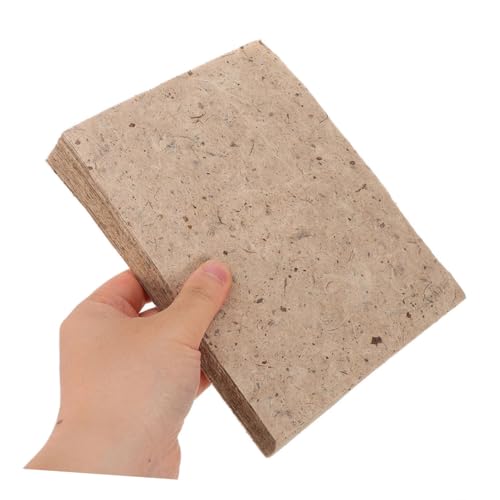 HEALSOPTHY 20 Naturalny Papier Do Kaligrafii i Decoupage Grube Do Scrapbookingu Wysokiej Absorpcji Papier Ryżowy Malowania Trwałe Rękodzieło Wielofunkcyjne DIY