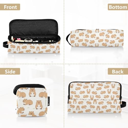 Estuche de viaje 2 en 1 para plancha y rizador con almohadilla resistente al calor y organizador portátil para herramientas de peinado miniatura 5