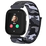 【Kompatible Modelle】 Dieses Ersatzarmband aus Nylon für Kinder ist mit der Smartwatch Xplora X6 Play kompatibel und wurde speziell für Kinderhandgelenke entwickelt. (Hinweis: nicht kompatibel mit Xplora X5/XGO2/XGO3)