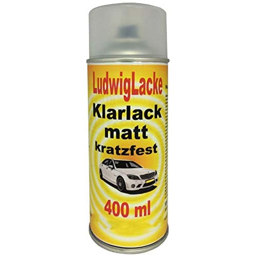 KLARLACK 1 Spraydose MATT 400ml Autolack Qualität von Ludwiglacke