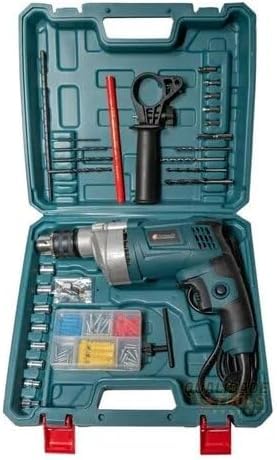 Furadeira De Impacto 1000w Parafusadeira 13mm 28 Pçs Com Maleta (110, Volts)