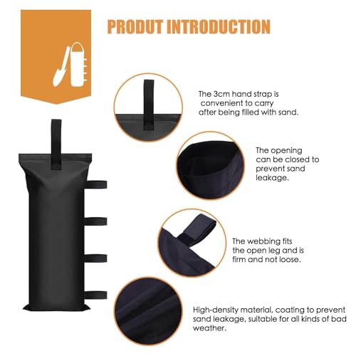 image for IALNAI 112 LBS Canopy Weights Sand Bags for Canopy Outdoor Advertising