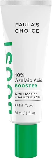 Paula's Choice 10% Kwasem Azelainowy BOOSTER - Serum do Twarzy Rozjaśnia Brązowych Przebarwień & Zwalcza Wypryski - z Salicylowym - Wszystkie Rodzaje Skóry - 30 ml