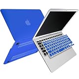 MS factory MacBook Air 13 2010 ～ 2017 用 ケース カバー ＋ 日本語 キーボードカバー マックブック エアー 13インチ ハードケース Air13 A1466 A1369 全12色 マット加工 ブルー 青 RMC series RMC-SETA13MBL