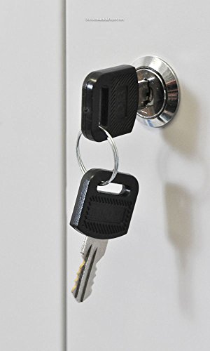 Luxor Steel 8 Tablet Wall Or Desk Charging Box With Lockable Door, Padded Interior And Rubber-Coated Dividers - Ideal For Office, Classroom And More #TOP4