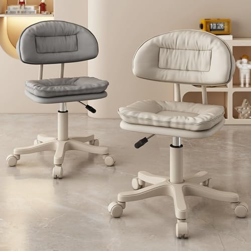 Tabouret ergonomique à roulettes contre mal de dos réglable noir - 3