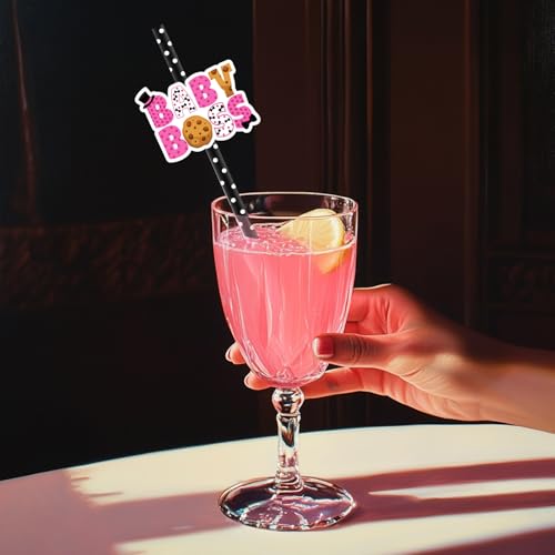 50 pitillos de papel Merrystorm para fiesta temática Boss Girl miniatura 5