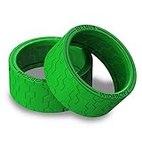 Hexnub Wideboyz Tires for Sphero Ollie – Accessory for Your App-Controlled Toy Robot - Compatible with Darkside Edition - Green