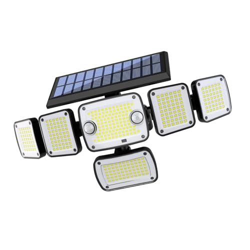Lampe de sécurité intelligente pour éliminer les zones d'ombre avec ses 6 têtes réglables
