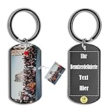 💯 Hochwertiges Material – Das Schlüsselanhänger-Material besteht aus hochwertigem Edelstahl. Bleifrei, nickelfrei und antiallergisch. Die Oberfläche ist glatt und glänzend, verblasst nie und hat eine sehr metallische Textur. Haben sie die perfekte Größe, um sie zu Ihren Schlüsseln, Ihrer Handtasche oder Ihrem Rucksack hinzuzufügen.