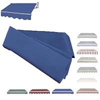 Toile De Remplacement Pour Auvent Camping-car - Polyester Imperméable, Résistant UV, Plusieurs Tailles Et Couleurs, Gris 3x2.5m