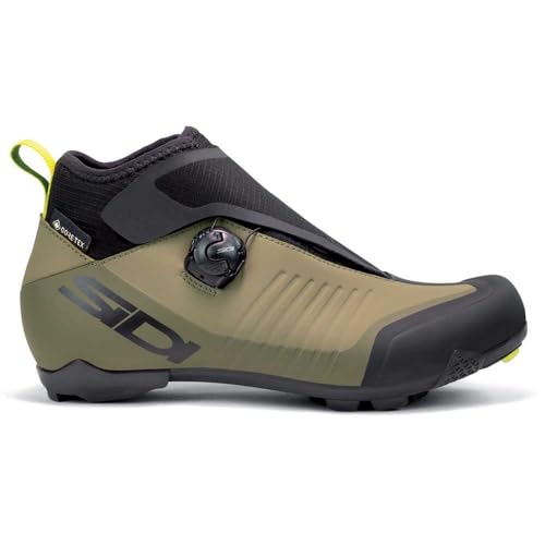 Zapatos HIEMX GTX impermeables de invierno en talla 41 color negro y verde oliva