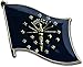 Flagline Indiana - State Lapel Pin