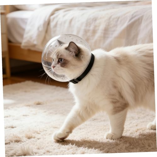 Cubierta protectora para gatos transpirable y transparente hecha de ABS con espacio amplio 8