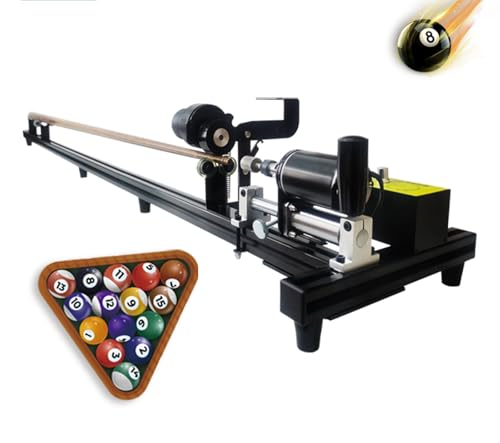 Pool cue lathe Cue tip shaper Pool cue repair kit pool cue lathe machine Cue Tip Repair Machine - Billiard Cue Shaper Tool 7 in 1 Billiard Cue Stick Repairer Cue Shaft Cleaning & Maintenance