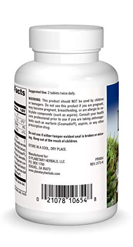 Planetary Herbals Inflama-Care 1165 mg Turmeric, Boswellia Complex - 30 Tablets - Thumbnail 2