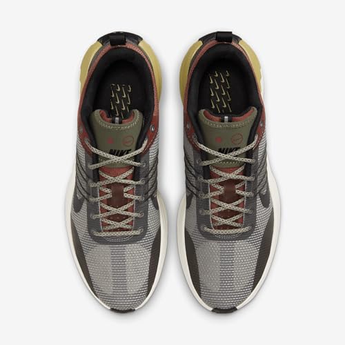 Image of Nike Lunar Roam SE Men's Shoes (FZ8116-300, Light Army /Red Sepia /Medium Olive /Black) Size 8