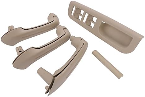 Beige Interior Door Grab Handle Cover Switch Bezel Set 8pcs For VW Jetta Golf MK4 1999-2004 1J0 867 171 A /1J4 867 179 A