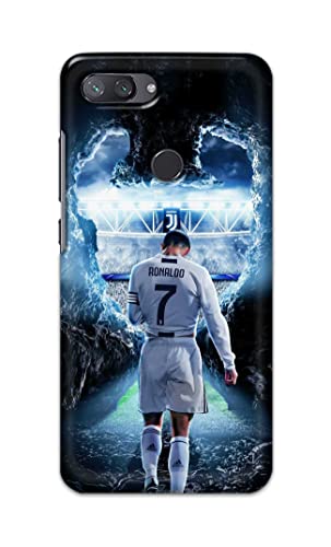 Image of Printed Hard Back Cover Case for Mi 8 Lite | Mi 8 Youth | Mi 8X Back Cover (Footbal Legend) -702