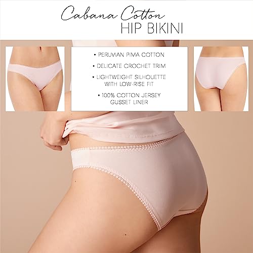 Image of OnGossamer womens On Gossamer Cabana Cotton Hip Bikini Panty