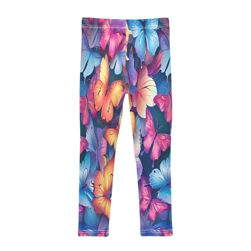 Bolaz Toddler Girls Leggings Printed Yoga Pants Leggings Butterflies for Kids2