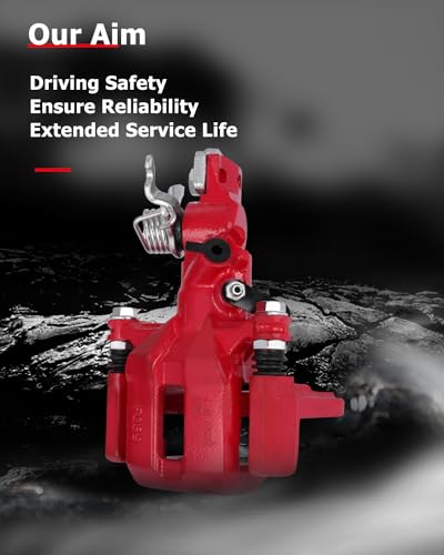 Image of cciyu 19-B2068 Rear Right Brake Caliper Assembly w /Bracket 2004 2005 2006 2007 2008 For Acura For TSX,1998 1999 2000 2001 2002 2003 2004 2005 2006 2007 For Honda For Accord