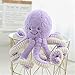 Nicole Knupfer Bambola creativa di peluche a forma di cravatta, peluche, per dormire sonni bambini, viola, 18 cm
