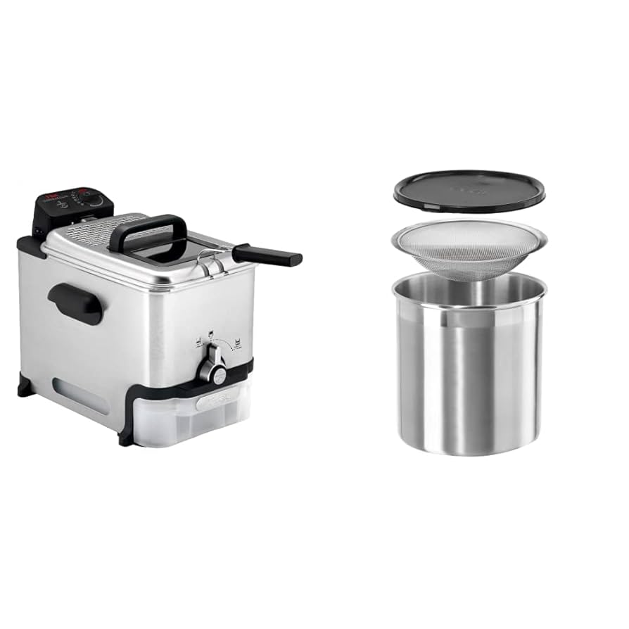 T−FAL FV4670J0 Amazon.com: T-fal Deep Fryer with Basket, Easy to Clean, Oil
